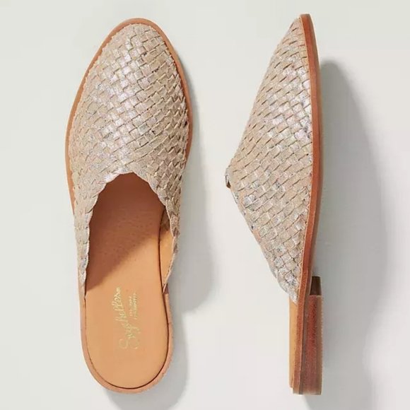 Seychelles Places to go Pewter Leather Mule size 9 - Picture 2 of 13